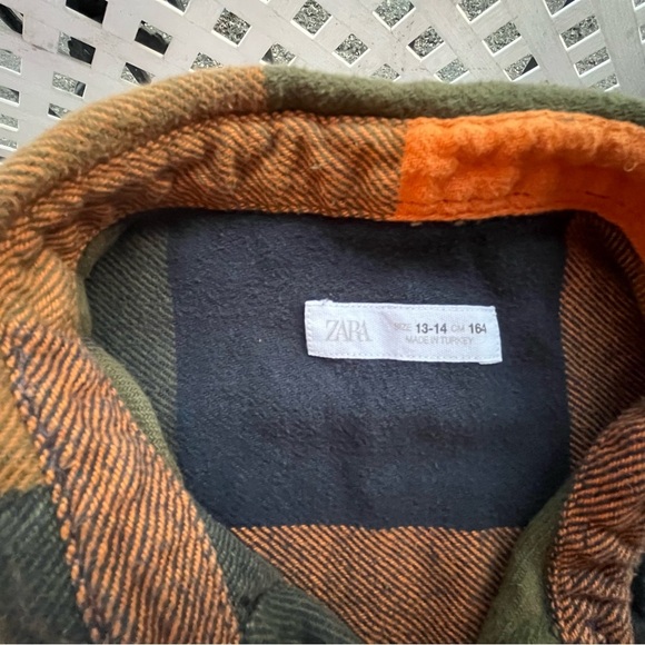 Zara Multicolor Plaid Shirt - Picture 2 of 9